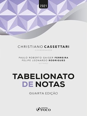 cover image of Tabelionato de Notas